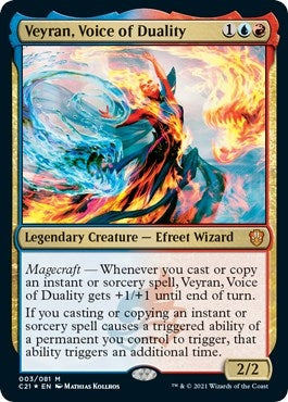 Image for Veyran, Voice of Duality (3) (Commander 2021) (C21) - Magic: The Gathering