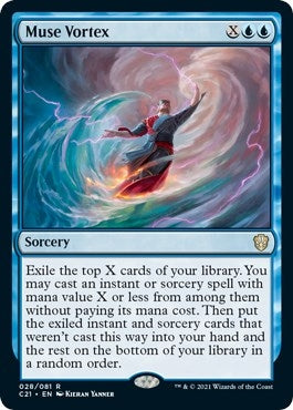 Image for Muse Vortex (28) (Commander 2021) (C21) - Magic: The Gathering