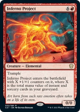 Image for Inferno Project (52) (Commander 2021) (C21) - Magic: The Gathering
