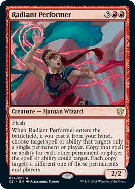 Image for Radiant Performer (54) (Commander 2021) (C21) - Magic: The Gathering