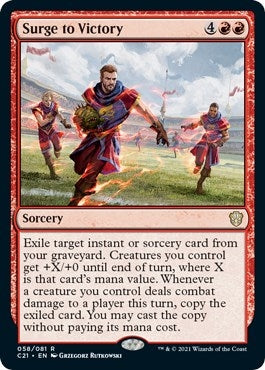 Image for Surge to Victory (58) (Commander 2021) (C21) - Magic: The Gathering