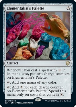 Image for Elementalist's Palette (76) (Commander 2021) (C21) - Magic: The Gathering