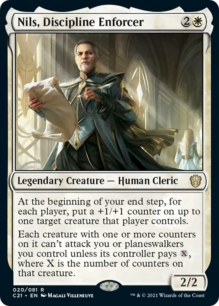 Image for Nils, Discipline Enforcer (20) (Commander 2021) (C21) - Magic: The Gathering