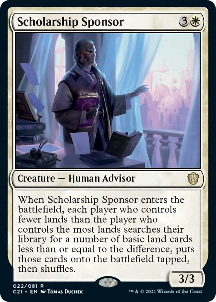 Image for Scholarship Sponsor (22) (Commander 2021) (C21) - Magic: The Gathering
