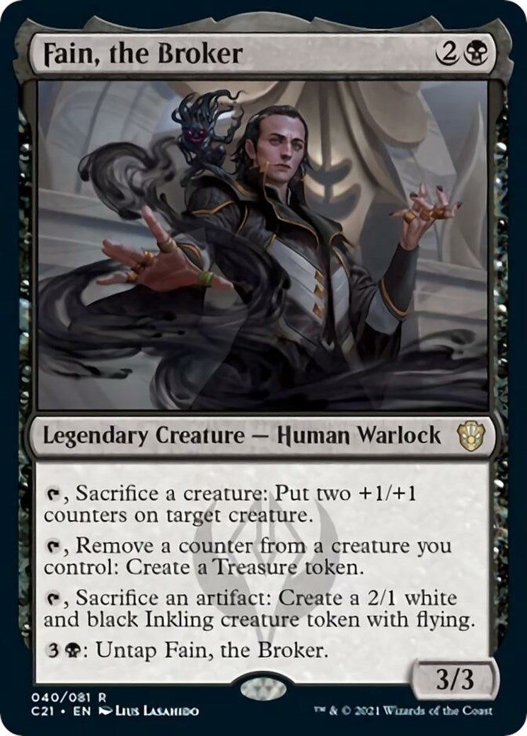 Image for Fain, the Broker (40) (Commander 2021) (C21) - Magic: The Gathering