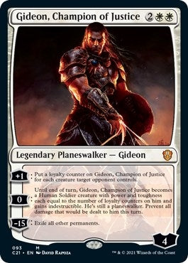 Image for Gideon, Champion of Justice (93) (Commander 2021) (C21) - Magic: The Gathering