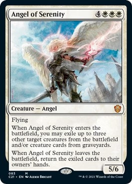 Image for Angel of Serenity (83) (Commander 2021) (C21) - Magic: The Gathering