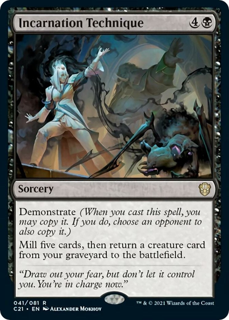 Image for Incarnation Technique (41) (Commander 2021) (C21) - Magic: The Gathering