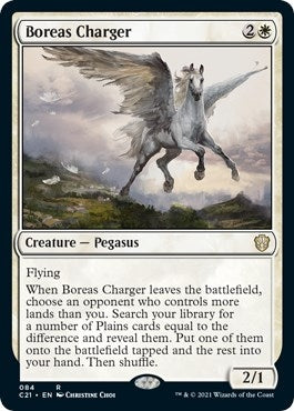 Image for Boreas Charger (84) (Commander 2021) (C21) - Magic: The Gathering