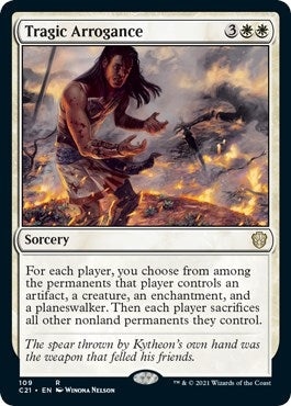 Image for Tragic Arrogance (109) (Commander 2021) (C21) - Magic: The Gathering