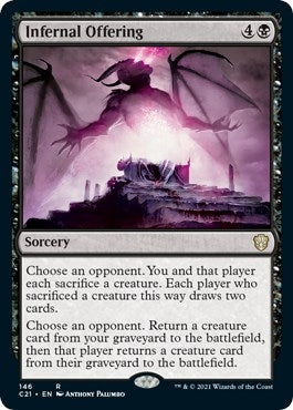 Image for Infernal Offering (146) (Commander 2021) (C21) - Magic: The Gathering