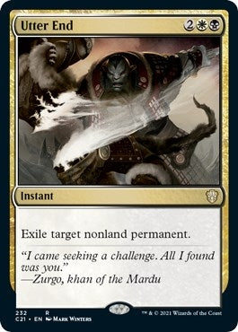 Image for Utter End (232) (Commander 2021) (C21) - Magic: The Gathering