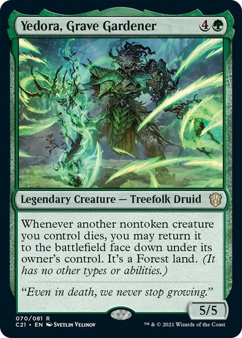 Image for Yedora, Grave Gardener (70) (Commander 2021) (C21) - Magic: The Gathering