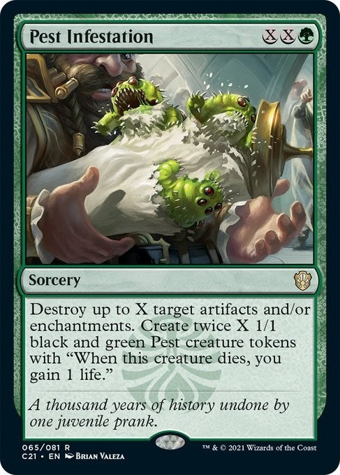 Image for Pest Infestation (65) (Commander 2021) (C21) - Magic: The Gathering
