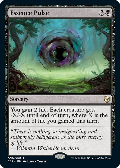 Image for Essence Pulse (39) (Commander 2021) (C21) - Magic: The Gathering