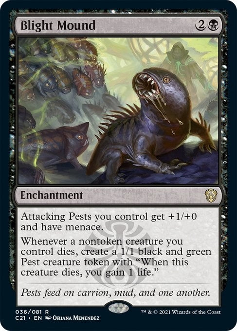 Image for Blight Mound (36) (Commander 2021) (C21) - Magic: The Gathering