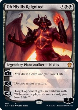 Image for Ob Nixilis Reignited (149) (Commander 2021) (C21) - Magic: The Gathering