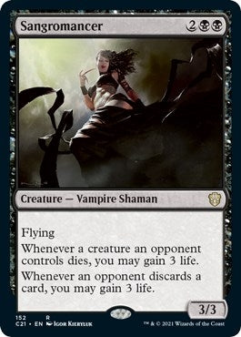 Image for Sangromancer (152) (Commander 2021) (C21) - Magic: The Gathering