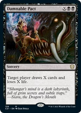 Image for Damnable Pact (139) (Commander 2021) (C21) - Magic: The Gathering