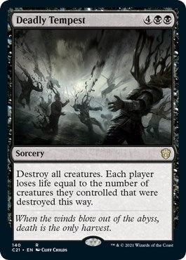 Image for Deadly Tempest (140) (Commander 2021) (C21) - Magic: The Gathering