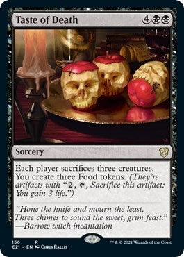 Image for Taste of Death (156) (Commander 2021) (C21) - Magic: The Gathering