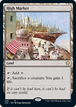 Image for High Market (293) (Commander 2021) (C21) - Magic: The Gathering