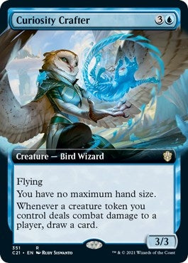 Image for Curiosity Crafter (Extended Art) (351) (Commander 2021) (C21) - Magic: The Gathering