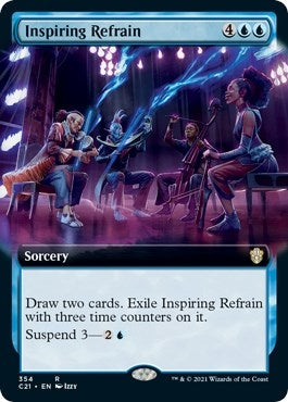 Image for Inspiring Refrain (Extended Art) (354) (Commander 2021) (C21) - Magic: The Gathering