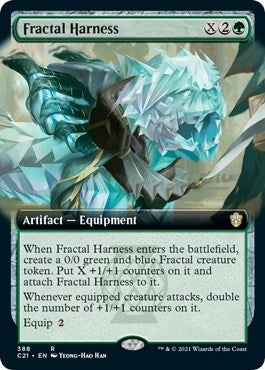 Image for Fractal Harness (Extended Art) (388) (Commander 2021) (C21) - Magic: The Gathering