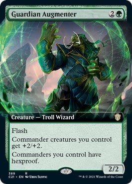 Image for Guardian Augmenter (Extended Art) (389) (Commander 2021) (C21) - Magic: The Gathering