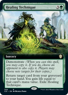 Image for Healing Technique (Extended Art) (390) (Commander 2021) (C21) - Magic: The Gathering