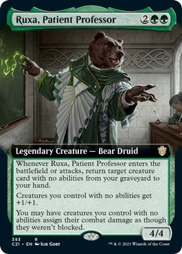 Image for Ruxa, Patient Professor (Extended Art) (393) (Commander 2021) (C21) - Magic: The Gathering