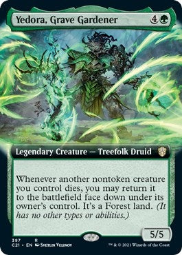 Image for Yedora, Grave Gardener (Extended Art) (397) (Commander 2021) (C21) - Magic: The Gathering