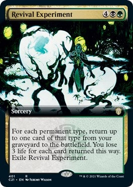 Image for Revival Experiment (Extended Art) (401) (Commander 2021) (C21) - Magic: The Gathering