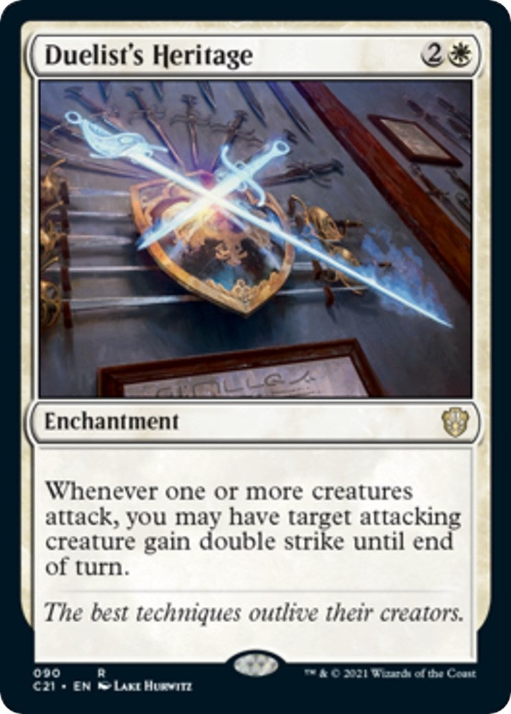 Image for Duelist's Heritage (90) (Commander 2021) (C21) - Magic: The Gathering