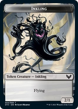 Image for Inkling (4) // Pest (5) Double-Sided Token (4 // 5) (Strixhaven: School of Mages) (STX) - Magic: The Gathering