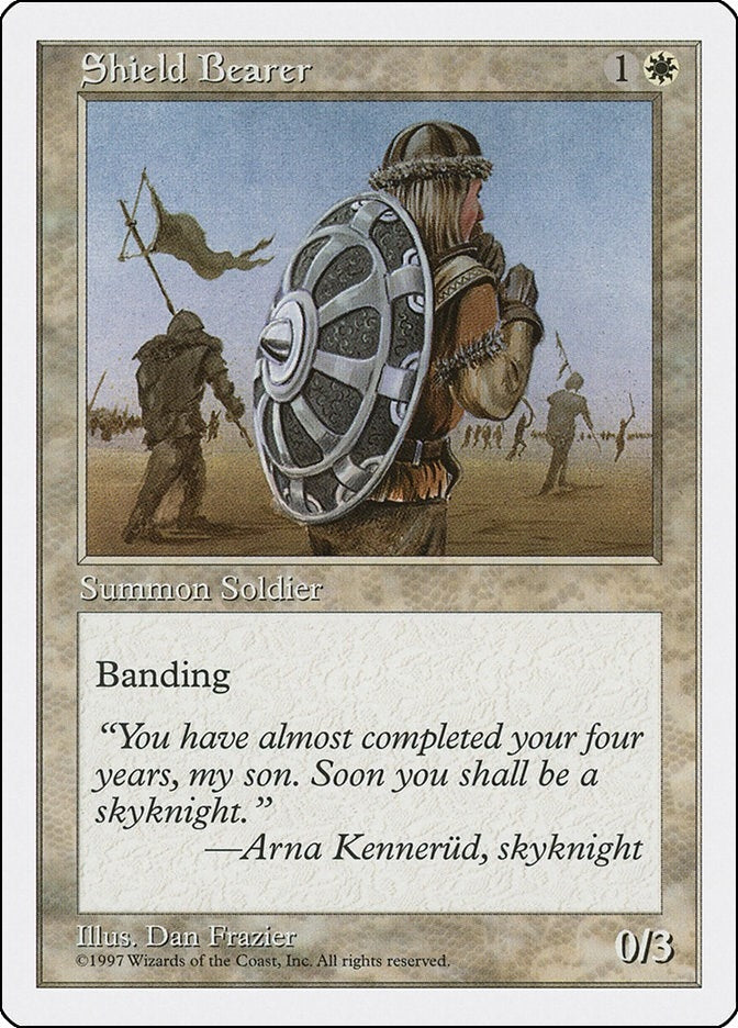 Image for Shield Bearer (Fifth Edition) (5ED) - Magic: The Gathering