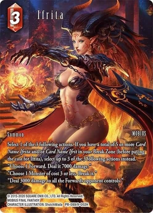 Image for Ifrita (Full Art) (PR-089/9-002H) (FF: Promo Cards) (PR) - Final Fantasy TCG
