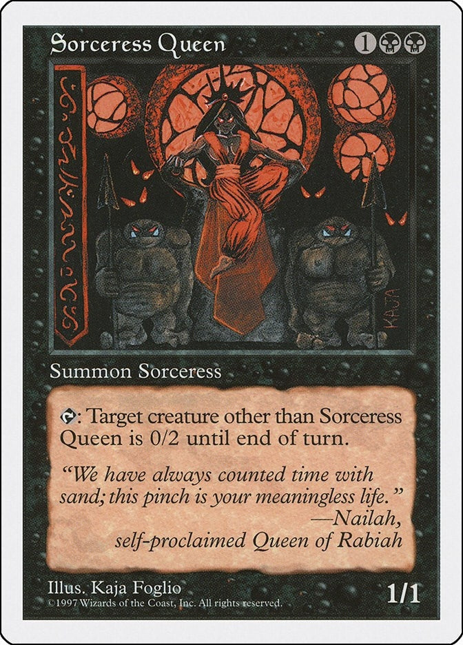 Image for Sorceress Queen (Fifth Edition) (5ED) - Magic: The Gathering