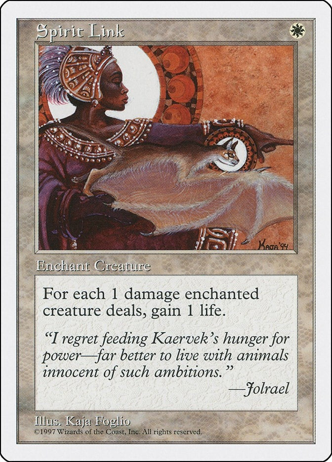 Image for Spirit Link (Fifth Edition) (5ED) - Magic: The Gathering