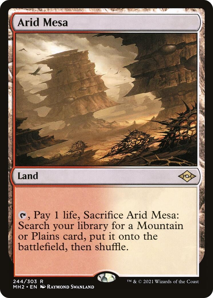 Image for Arid Mesa (244) (Modern Horizons 2) (MH2) - Magic: The Gathering