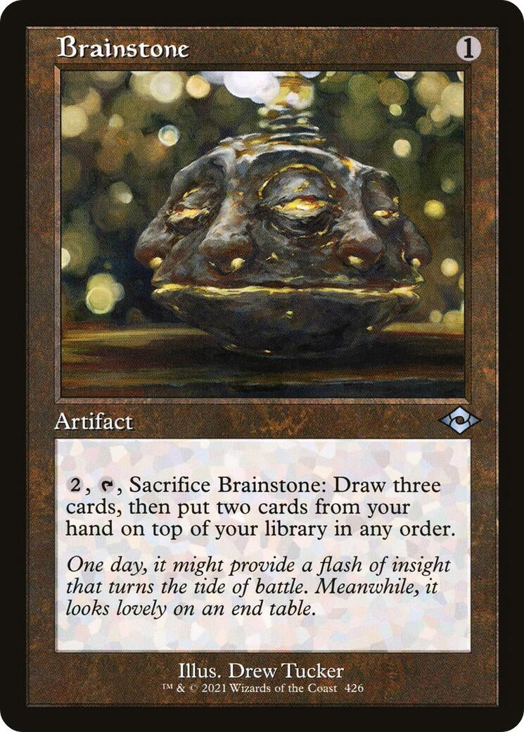 Image for Brainstone (Retro Frame) (426) (Modern Horizons 2) (MH2) - Magic: The Gathering