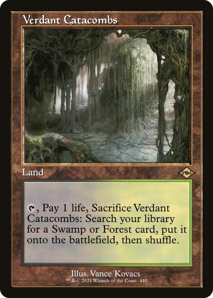 Image for Verdant Catacombs (Retro Frame) (440) (Modern Horizons 2) (MH2) - Magic: The Gathering