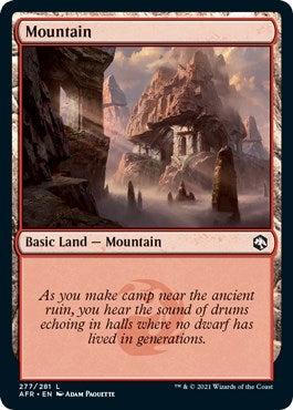 Image for Mountain (277) (277) (AFR) - Magic: The Gathering