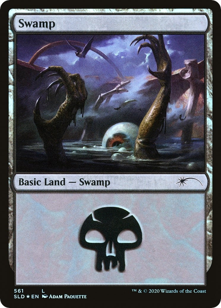 Image for Swamp (561) (561) (Secret Lair Drop Series) (SLD) - Magic: The Gathering