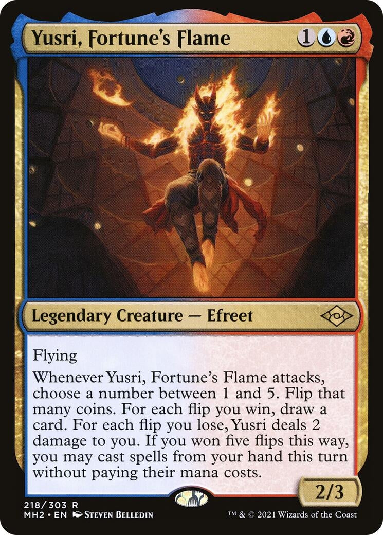 Image for Yusri, Fortune's Flame (218) (Modern Horizons 2) (MH2) - Magic: The Gathering
