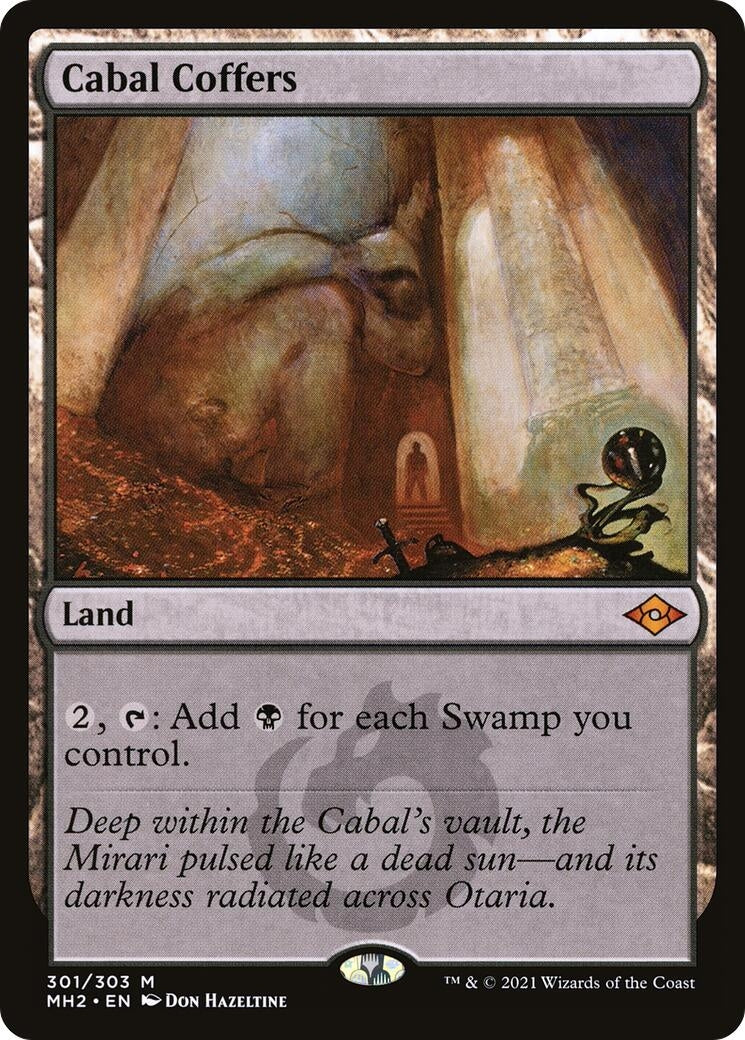 Image for Cabal Coffers (301) (Modern Horizons 2) (MH2) - Magic: The Gathering