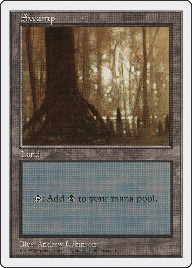 Image for Swamp (441) (441) (Fifth Edition) (5ED) - Magic: The Gathering