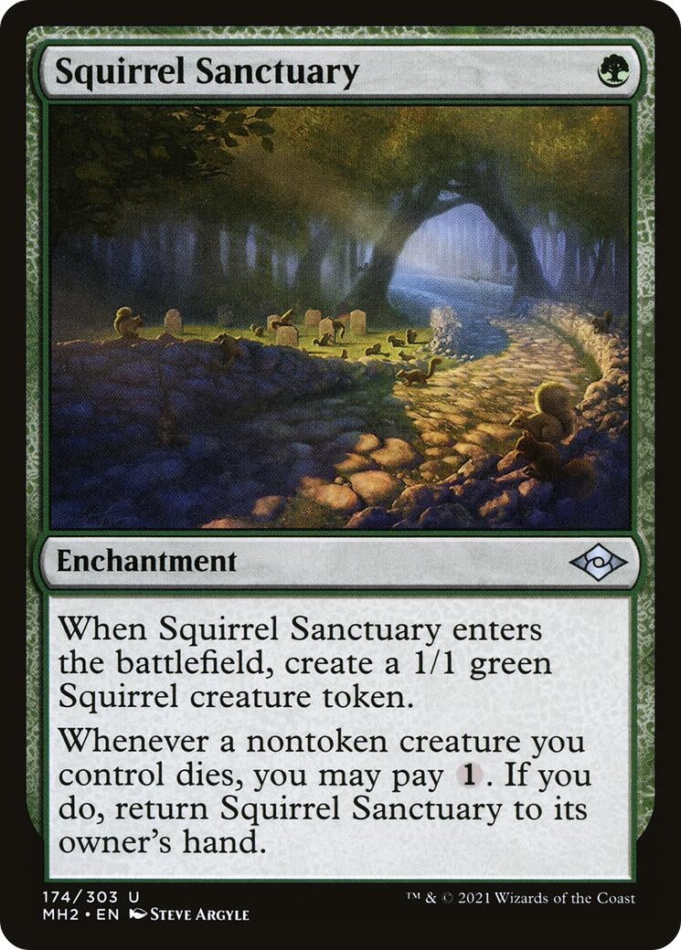 Image for Squirrel Sanctuary (174) (Modern Horizons 2) (MH2) - Magic: The Gathering