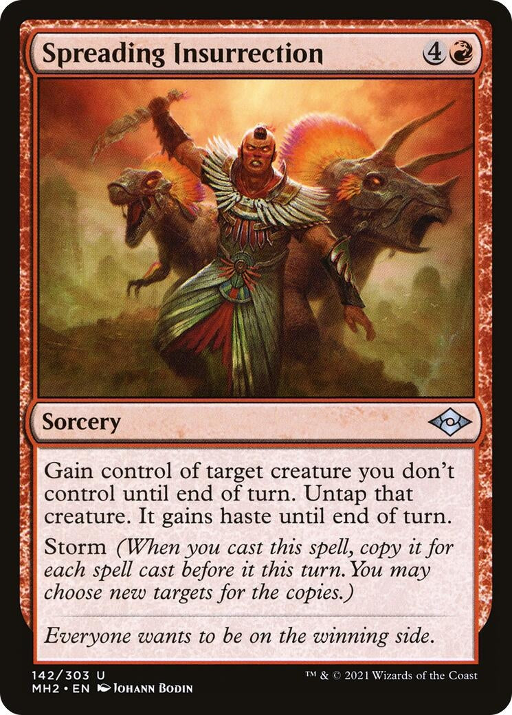 Image for Spreading Insurrection (142) (Modern Horizons 2) (MH2) - Magic: The Gathering